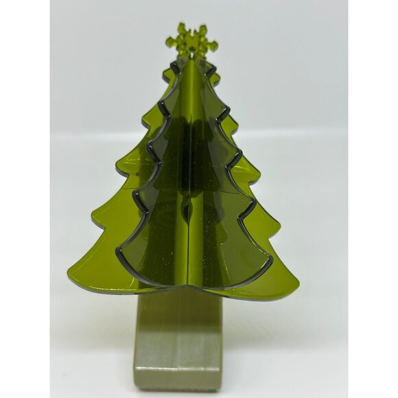Bath & Body Works Wallflower Diffuser Plug-in Christmas Tree Green 3D Set of 2 - Picture 4 of 6